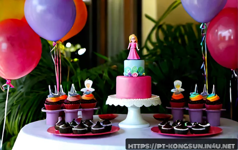 Festa infantil inspirada em Kongsooni: como montar a decoração e escolher o melhor kit 3 콩순이 생일 파티 테마 관련 이미지 1